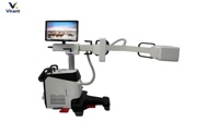 Système de radiographie mobile vétérinaire à arceau en C avec fluoroscopie en temps réel pour la chirurgie orthopédique des animaux et l'inspection des corps étrangers