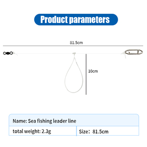 BST Montage <span class=keywords><strong>de</strong></span> pêche en mer Hi-Lo pour Striper, Bass, Fluke, Porgy, Snapper, Croaker, avec hameçons attachés et matériel <span class=keywords><strong>de</strong></span> montage - Product Image 4