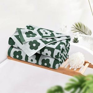 Nouvelle serviette de bain en coton jacquard 2 couleurs, promotionnelle, ultra douce, très absorbante, qualité supérieure, personnalisable, vente en gros - Product Image 4