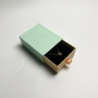 Boîte en carton à bijoux à tiroir coulissant personnalisé écologique Emballage cadeau de luxe pour montres et bijoux