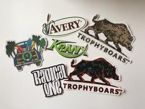 Ustom-pegatina de vinilo con logo troquelado, para decoración y márketing - Product Image 6