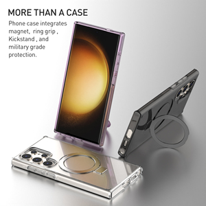 Soonomer מוביל טבעת מגנטי כיסוי טלפון במקרה עבור גלקסיה Samsung גלקסיה s24 25 אולטרה פלוס מט רזה כיסוי - Product Image 2