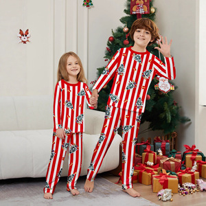 <span class=keywords><strong>Pigiami</strong></span> Natalizi per Famiglia con Stampa Digitale dell'Albero di Natale, Abbigliamento da Casa - Product Image 4