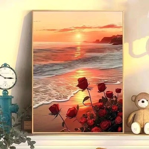 XIXI Kit de Peinture à l'Huile Numérique DIY pour Enfants avec Pinceaux sur Toile – Art Mural Créatif pour Chambre à Coucher - Product Image 4