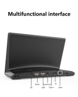Tableta Android OEM Nueva de 10.1 Pulgadas Tipo L, Sistema POS Todo en Uno, Pantalla Táctil, Rockchip Quad Octa Core, Wi-Fi, POE, NFC, RFID