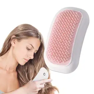 800Rpm Head Massage Kam Mini Haar Hoofdhuid Massage Borstel Voor Thuis Salon Shampoo Douche Gel Diffuser Haar Borstel