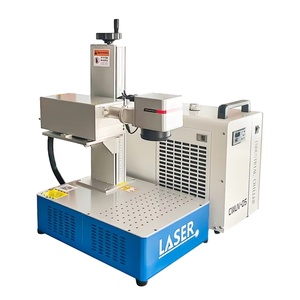 3W 5W 10W Huaray JPT UV machine printing split type UV laser glass <b>plastic</b> uv laser marking machine factory sale price - Product Image 1