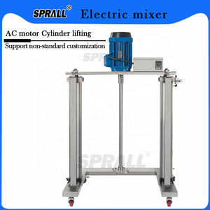 SPRALL 1000L Champú cosmético Agitador <span class=keywords><strong>de</strong></span> pintura Corte <span class=keywords><strong>de</strong></span> alta velocidad eléctrico Dispersor homogéneo Dissolver Máquina mezcladora - Product Image 3