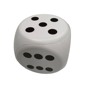 Tùy chỉnh thực hiện in 6 mặt cảm giác thần tài đồ chơi 15cm cao su Yoga xúc xắc Workout Cube trò chơi tập thể dục tập thể dục bọt xúc xắc - Product Image 2