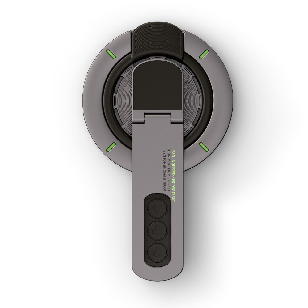 360° Rotating Magnetic Phone Grip Ring | Ultra-Thin Finger Holder with Zinc Alloy - KUWAIT