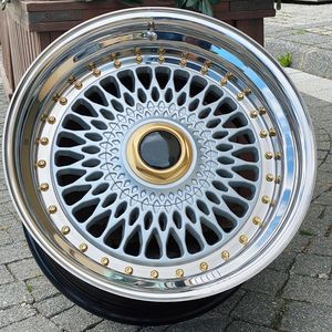 Jantes forgées Bku 3 pièces 5x120 de 16, 17, 18 pouces pour <span class=keywords><strong>BMW</strong></span> E30 M3 E28 <span class=keywords><strong>E34</strong></span> M5 E24 M6 <span class=keywords><strong>E34</strong></span> E28 E46, jantes en alliage pour voitures de course - Product Image 3