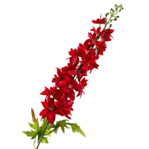 ดอกเดลฟีเนียมประดิษฐ์จากผ้าไหมสำหรับจัดงานแต่งงาน ตกแต่งทางเดินสูง สีขาว ชมพู แดง ม่วง - Product Image 3