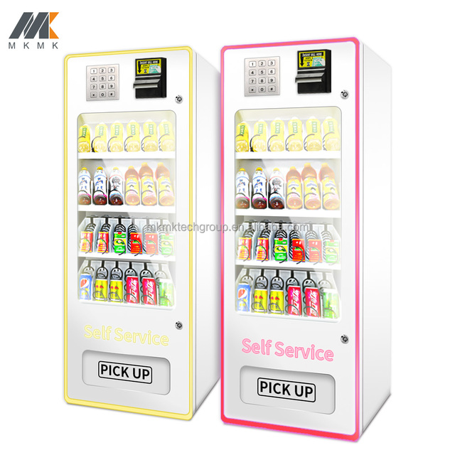 Hot Business Food & Beverage Condoms Beauty Potato Chips Milk Small Goods Composite Wall Mounted Small Vending Machine