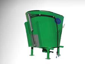 ทั้งไฟฟ้าและรถแทรกเตอร์ Pto ขับเคลื่อนวัวฟีดผสมผู้ผลิต1.5m3แนวตั้งสว่านฟีดผสม - Product Image 3