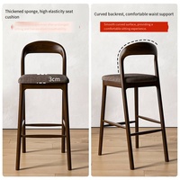 Chaises de bar de luxe, tabourets hauts pour îlot de cuisine, chaises de bar pour cuisine