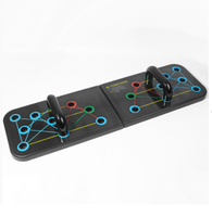 Multifunción plegable hogar Fitness fuerza ejercicio Pushup Push-Up Rack mango soporte Push up Board/