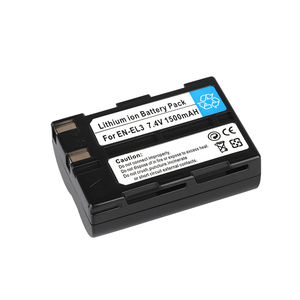 Batería EN-EL3 de 7.4V y 1500mAh para Cámaras Nikon EN-EL3E D100 100SLR D50 D70 D70S D200 <span class=keywords><strong>D80</strong></span> D90 - Product Image 2
