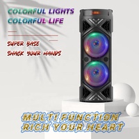 Nouveaux haut-parleurs Bluetooth avec écran LED, système audio multimédia, logo OEM personnalisé, caisson de basses, système de cinéma maison sans fil