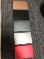Dompet Pintar Versi Baru Anti RFID Minimalis, Penahan Kartu RFID, Tempat Kartu Aluminium