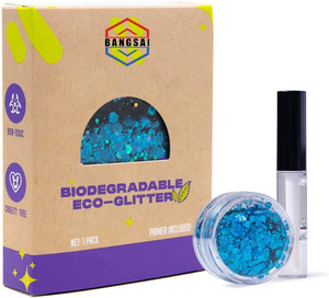 Kit de paillettes bio végétales sans plastique, longue tenue, faciles à laver, paillettes épaisses, parfaites pour le visage, les cheveux, la peau, les concerts, les costumes, le maquillage artistique - Product Image 1