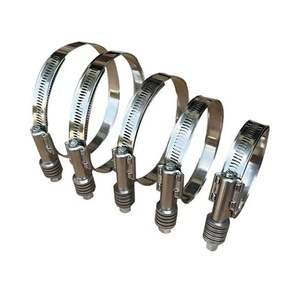 Collier de serrage en V en acier inoxydable <span class=keywords><strong>à</strong></span> haute dureté, <span class=keywords><strong>à</strong></span> vis métrique en T, antidérapant, <span class=keywords><strong>à</strong></span> filetage robuste et stable, pour usage automobile - Product Image 5