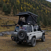 Tenda Atap Mobil Ringan Berbahan Aluminium ADA OVERLAND untuk Truk, Tahan Air, Tahan Angin, Glamping Keluarga, Camper Mobil