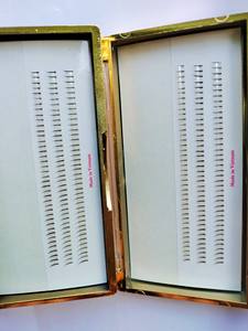 Extensions de cils cylindriques à 3 rangées, aspect naturel, volume intense, en cheveux synthétiques faits à la main, styles européens, emballage personnalisé avec logo - Product Image 5