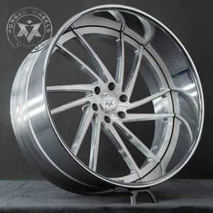 Viaol Customized 2-pce Polish Chrome Deep Dish Lip 18 19 20 21 22 23 24 Inch Forged Truck Wheels Car Rims <strong>FFit</strong> for 1500 Chevy - Product Image 3