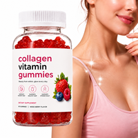 Gummies de collagène sain avec biotine, glutathion et peptides marins pour la beauté des cheveux, de la peau et des ongles