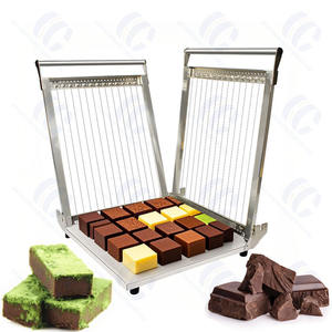 Cortador de Chocolate Manual Cortador de guitarra de Chocolate Cortador de pastel de queso de doble brazo Máquina cortadora de queso de cubo de Chocolate - Product Image 5