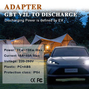 <span class=keywords><strong>Adaptateur</strong></span> Schuko portable V2L (Vehicle-to-Load) avec entrée GBT, étanche IP67, <span class=keywords><strong>pour</strong></span> BYD Dolphin Seal, kit de décharge d'énergie <span class=keywords><strong>pour</strong></span> <span class=keywords><strong>camping</strong></span> en extérieur - Product Image 4