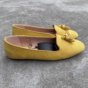 Zapatos planos de gamuza informales clásicos para <span class=keywords><strong>mujer</strong></span> con <span class=keywords><strong>mocasines</strong></span> impermeables con <span class=keywords><strong>borlas</strong></span> para verano y primavera - Product Image 4