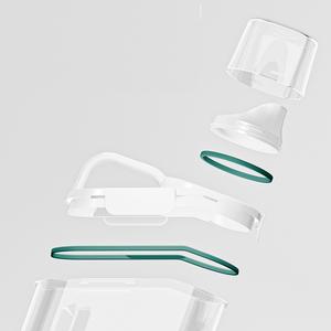 Contenedor de arroz de cereales de gran capacidad con asa Contenedores de almacenamiento de alimentos para organización de cocina - Product Image 5