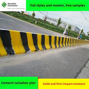 Bollards d'isolation de routes en béton modernes personnalisées de Shanghai diverses spécifications pour la construction de biens immobiliers ciment de haute qualité - Product Image 2