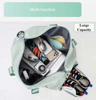 Sac de voyage imperméable en Oxford 20-35L avec séparation sec/humide pour sport, gym, yoga, école