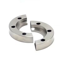 Pince de cloison SANTHAI SS304/316L KF KF16/25/40/50 pince fendue avec trous
