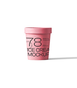 Bán buôn dùng một lần lấy đi cấp thực phẩm chất lượng cao tùy chỉnh in logo giấy <span class=keywords><strong>Ice</strong></span> <span class=keywords><strong>Cream</strong></span> cup bồn tắm với nắp giấy - Product Image 3