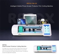 Máquina cortadora de película de hidrogel, Protector de pantalla para teléfono móvil, Plotter de corte, herramienta de corte de Protector de pantalla y vidrio templado, 2 uds.
