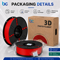 Filament PETG Becreative 1,75 mm, bobine de 1 kg, résistant aux chocs, tolérance de déformation thermique 68, 0,02 mm pour imprimantes 3D FDM, pièces de drones, RC