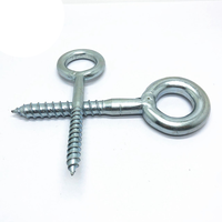 Kit d'anneaux de vis autotaraudeuses en acier inoxydable blanc vis à oeil de mouton collier d'articulation crochet fer à souder matériel collier de robinet robinet robinet B