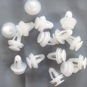 <b>Car</b> Trim Panel <b>Clips</b> Universal Plastic White For Door Panel Repair Replacement - Product Image 3