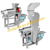 Vbjx Commerciële Roestvrijstalen Grote Pers Zeef Oranje Citrus Watermeloen Kokosnoot Schroef Juicer Machine