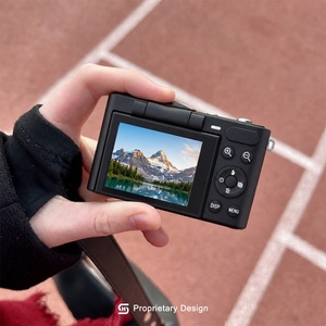 Caméra numérique H20 4K pour vlogging sur <span class=keywords><strong>YouTube</strong></span>, écran rotatif de 3,0 pouces, autofocus, zoom 16x, contrôle WiFi, appareil photo - Product Image 1
