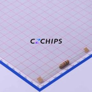 CR2W-3K 5%-9T73ตัวต้านทานผ่านรูผ่านชิ้นส่วนรู (THT) ฟิล์มคาร์บอน D5xL15mm 3Kohm 5% 500V - Product Image 2