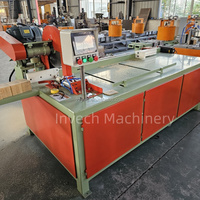 Machine de découpe de palettes en bois à commande PLC automatique, scie circulaire horizontale, haute précision, 380V, fabrication de palettes en bois