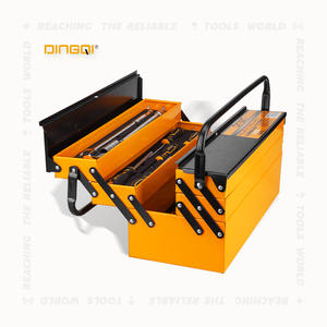 DINGQI <strong>Tool</strong> Set Kit Multifunctional Hardware Repair <strong>Tools</strong> Carbon Steel Home Household Use/ Car Auto Repair Portable ABS <strong>Box</strong> - Product Image 2