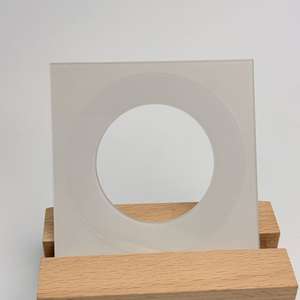 زجاج مقسى مع طلاء AG انتقائي وفتحات للأزرار لأجهزة نقاط البيع والكشك، مضاد للتلطيخ في المناطق عالية التلامس - Product Image 5