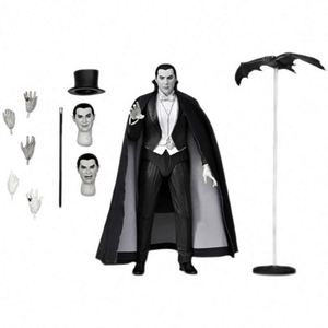 NECA 04815 <span class=keywords><strong>Dracula</strong></span> Vampiro Versione Bianco e Nero Action Figure 18cm - Product Image 1