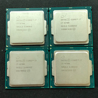 Processeur I7-6700 d'origine utilisé (3,4 GHz, 8 Mo de cache, Quad-Core, CPU de bureau LGA 1151)