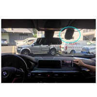 Kamera Mobil Firecore HX-880 OEM untuk Kaca Depan, ADAS DMS GPS AI, Kamera Kendaraan Truk HD 4G Lensa Ganda, Dash Cam Perekam Video Mobil